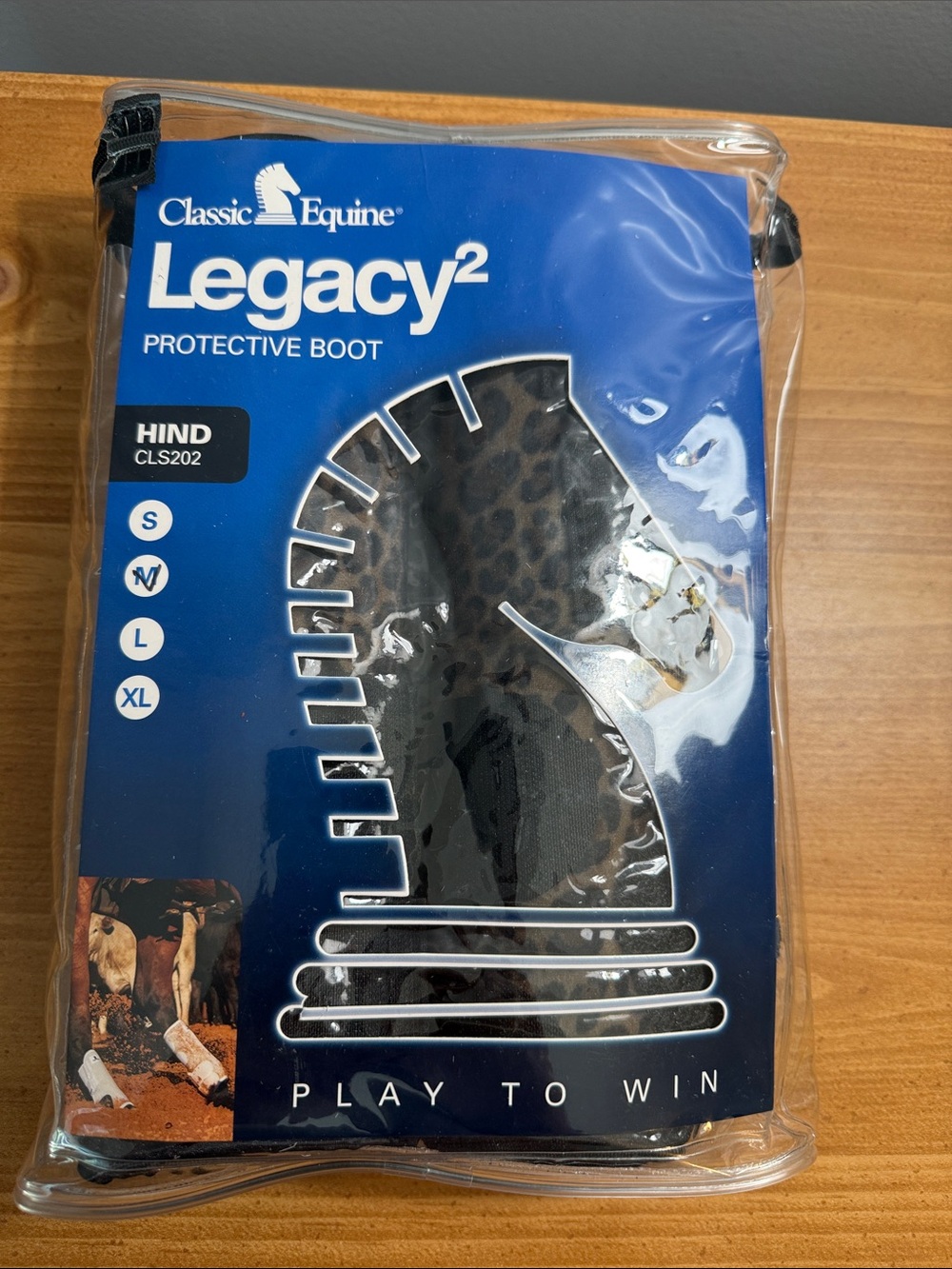 Legacy2 Protective Hind Boot - Black